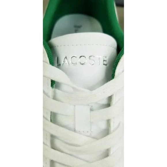 Lacoste Size 13 Men's Hydez 119 ECO Ortholite White Lace Up Fashion SneakerLogo - Picture 14 of 15